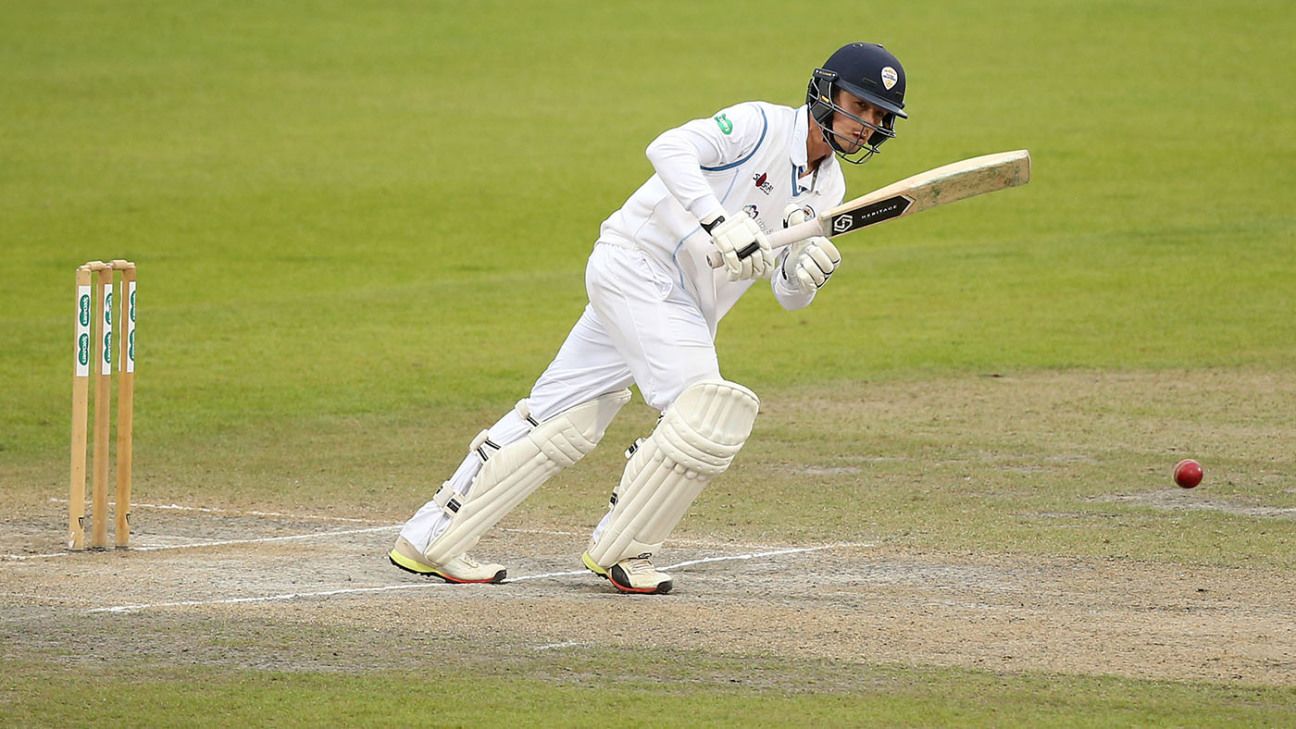 Derbyshire safe third batting level earlier than rain brings frustration