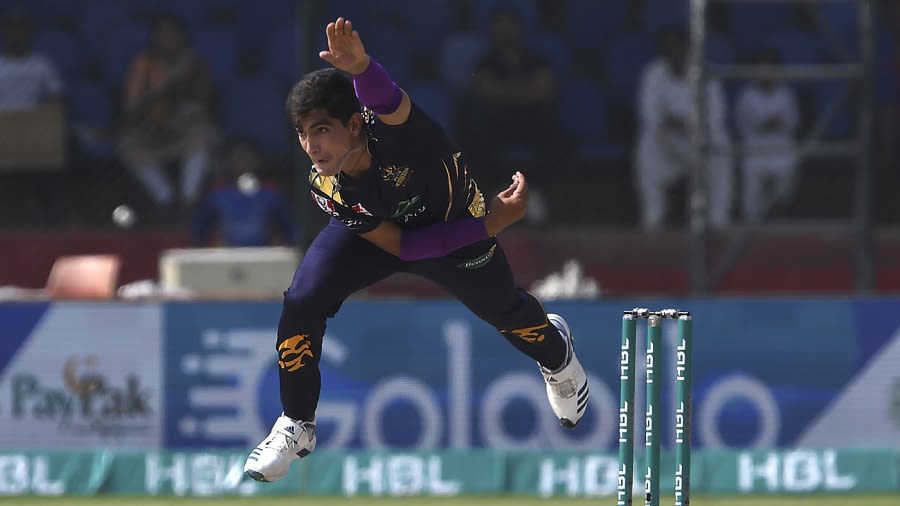 A Covid-19 protocol violation nearly cost Naseem Shah his involvement in PSL 2021 Getty Images