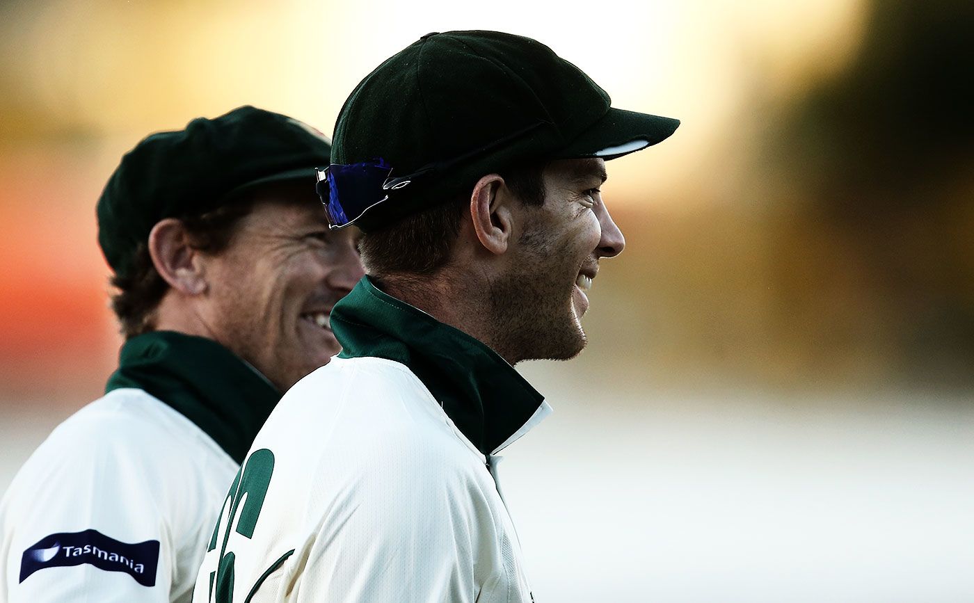 Tim Paine and George Bailey walk back | ESPNcricinfo.com