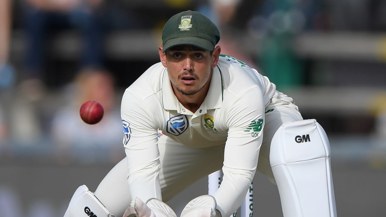 Interesting choice of shirt number for Quinton de Kock : r