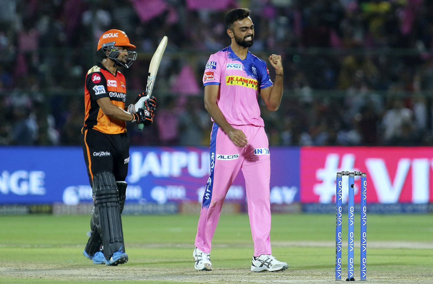 Jaydev Unadkat celebrates Shakib Al Hasan's wicket | ESPNcricinfo.com