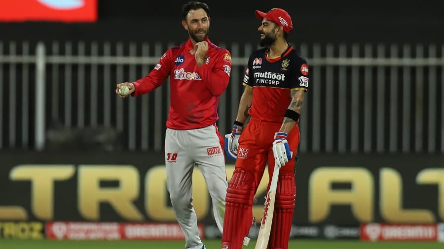 Glenn Maxwell and Virat Kohli BCCI