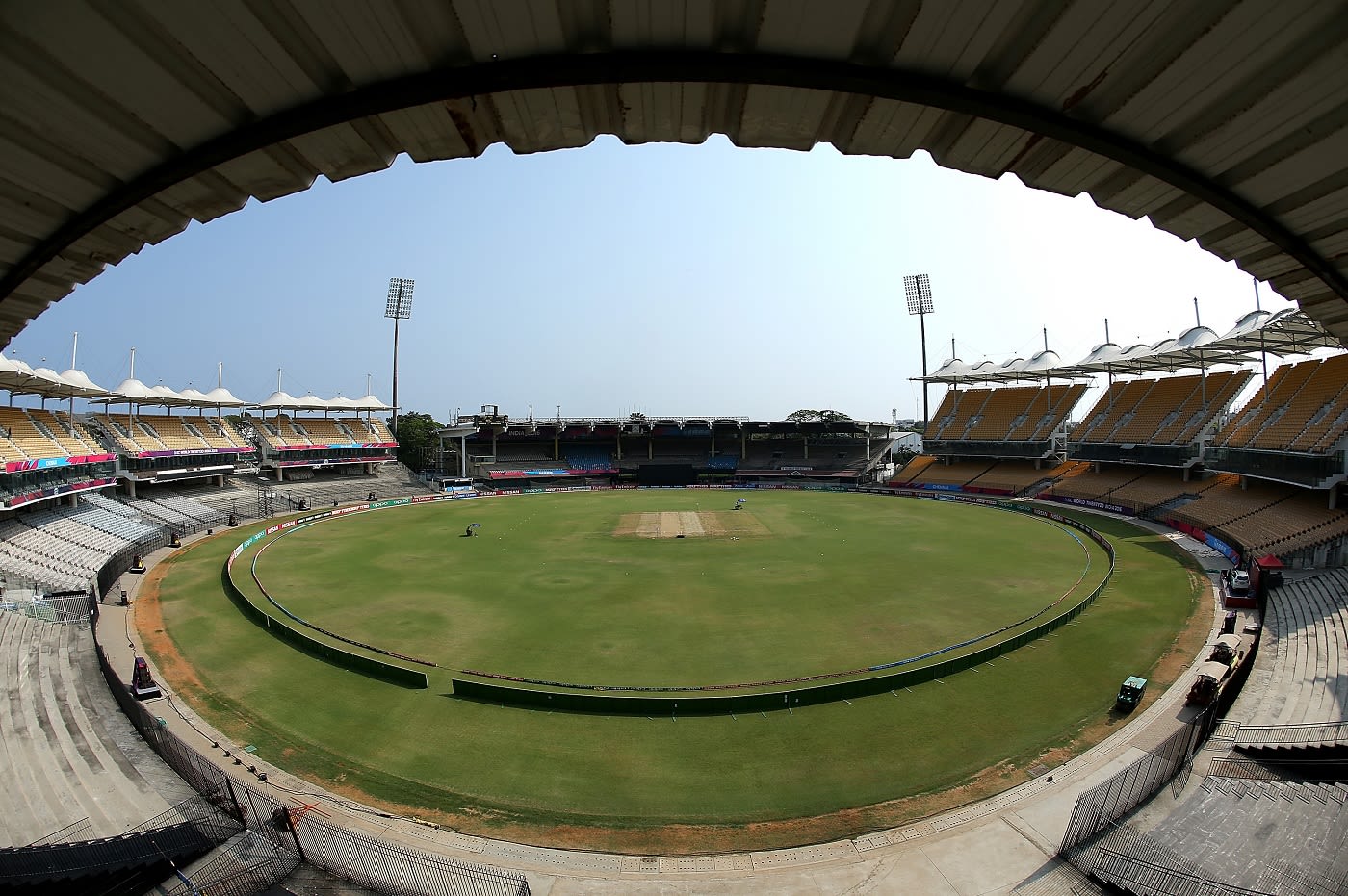 General view of the MA Chidambaram Stadium