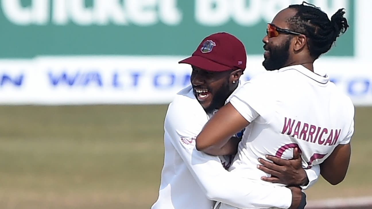 Ban vs WI, 1st Test, day 1 - Jomel Warrican's discipline gives West Indies hope