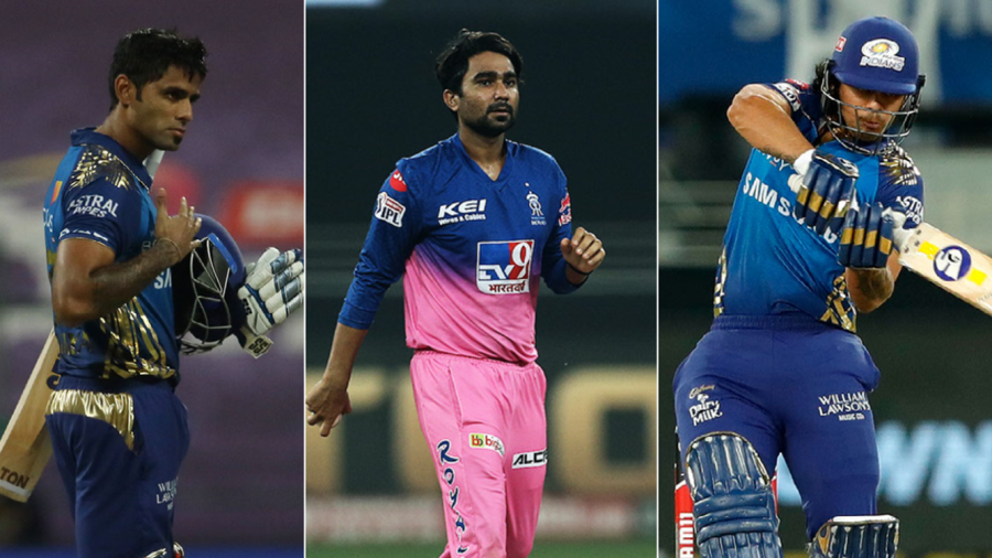 Three of IPL 2020's best performers Suryakumar Yadav, Ishan Kishan and Rahul Tewatia have made the step up for India ESPNcricinfo Ltd