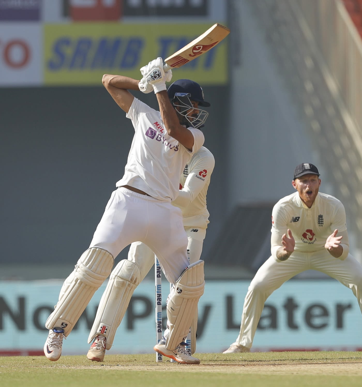 Axar Patel plays a cut | ESPNcricinfo.com