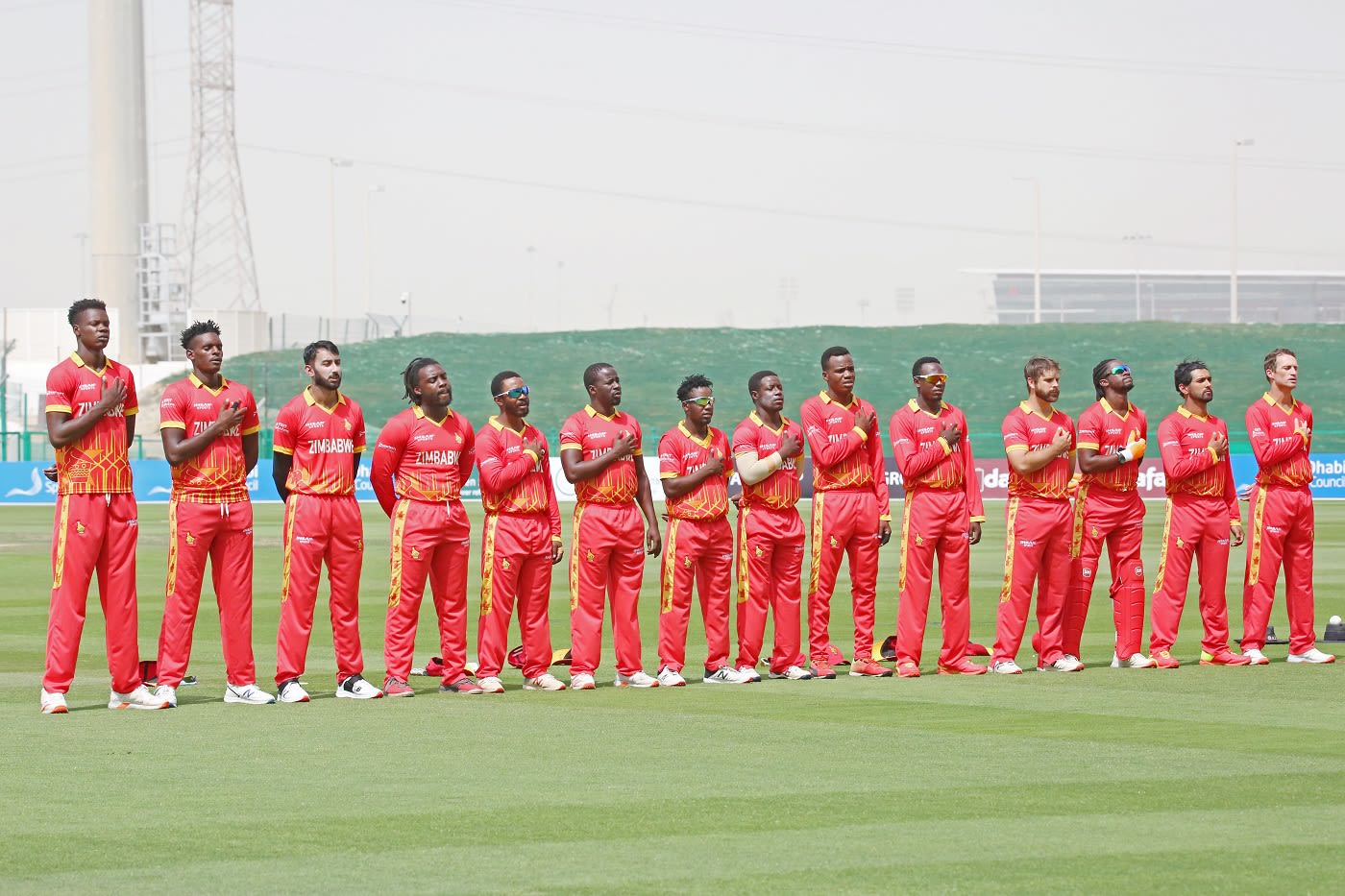 Zimbabwe sing the national anthem | ESPNcricinfo.com