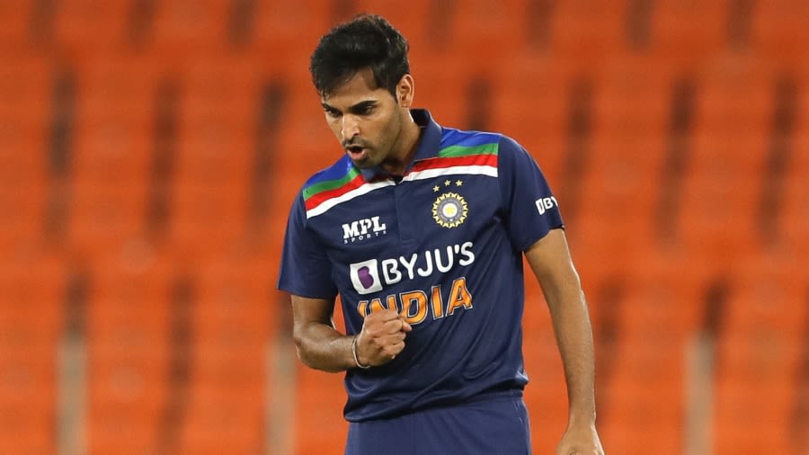 IND vs ENG, 5th T20I, Ahmedabad - Bhuvneshwar Kumar the banker comes to  India&#39;s rescue