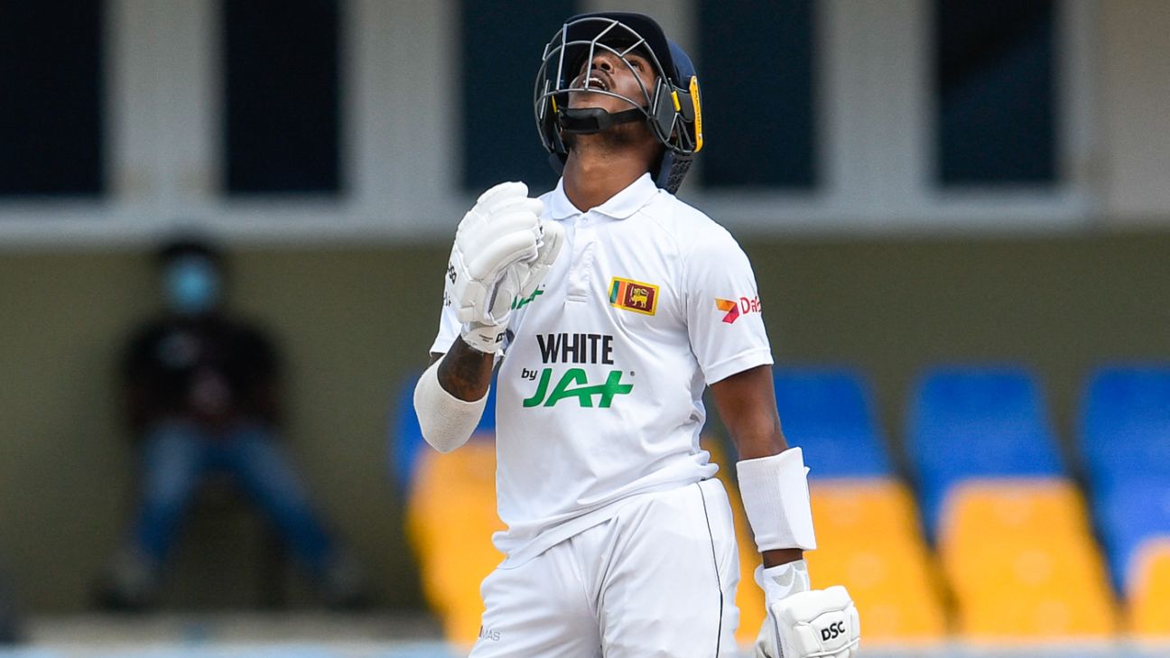 West Indies Vs Sri Lanka, 1st Test, Antigua - Pathum Nissanka Defies ...