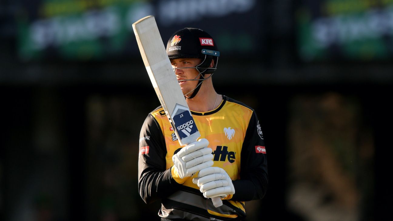 Watch the ball hard, hit the ball hard the Finn Allen mantra