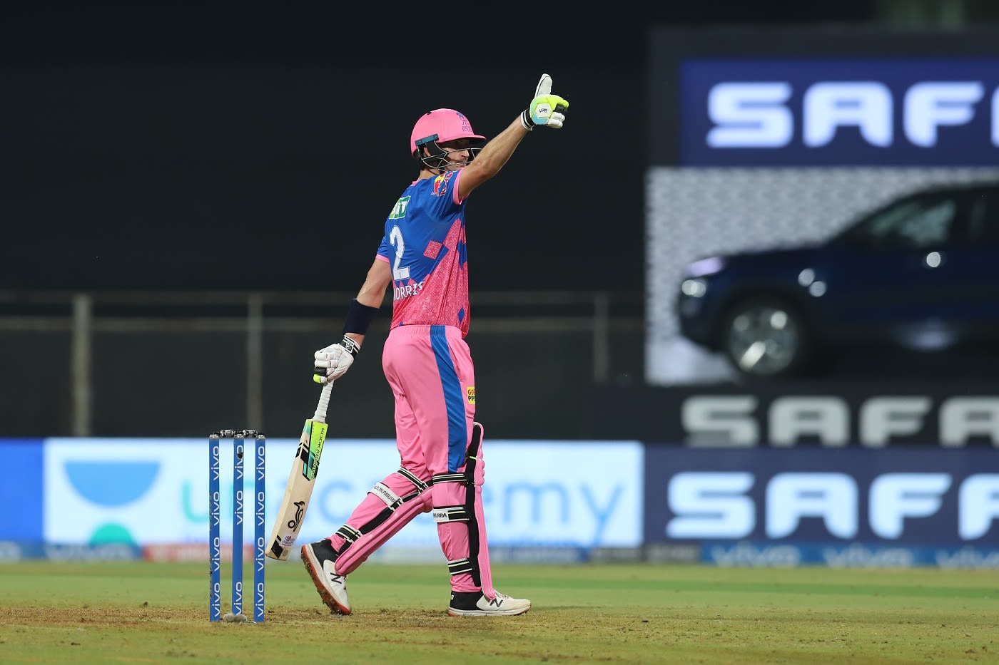 Chris Morris finished it off with a six