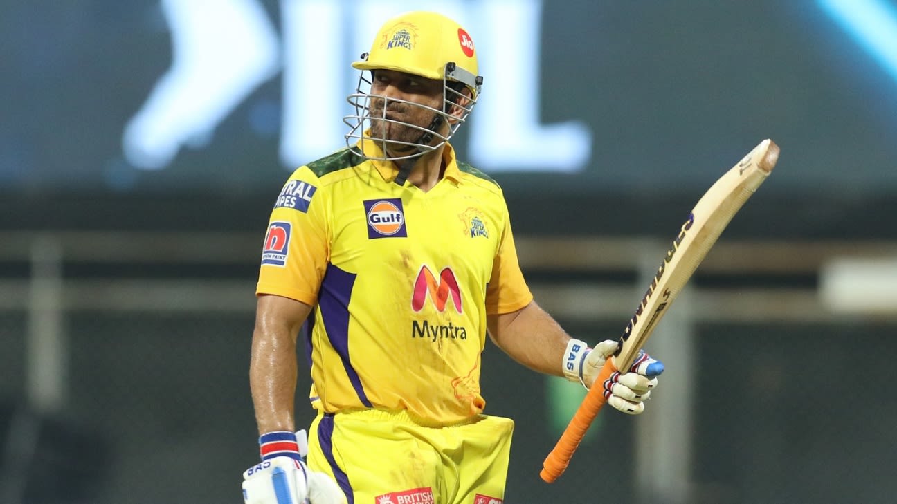 Ipl 2021 Csk V Pbks आंकड़े झूठ नहीं बोलते माही अब नहीं मार रहा है Espncricinfo 