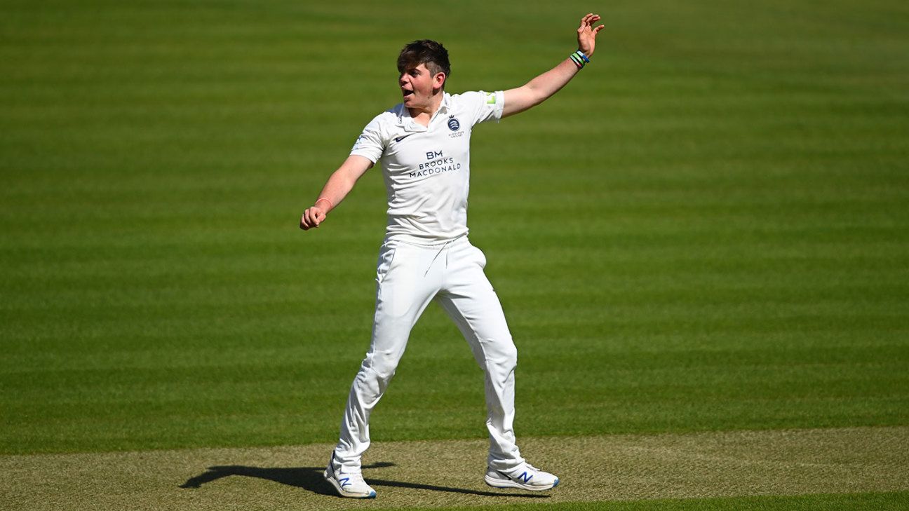 Middlesex seize management on 22-wicket day at Edgbaston