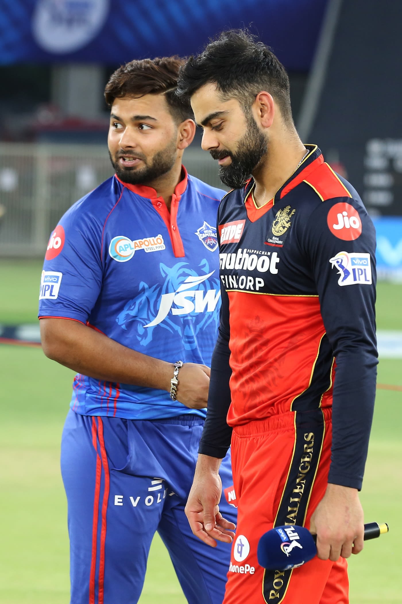 Rishabh Pant and Virat Kohli at the toss | ESPNcricinfo.com