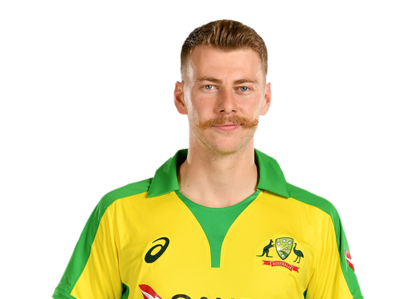 Riley Meredith player page headshot cutout, 2021 | ESPNcricinfo.com