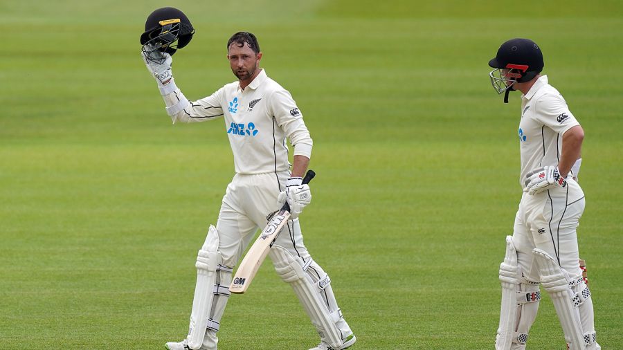 Devon Conway after his century on debut | ENG vs NZ | SportzPoint

