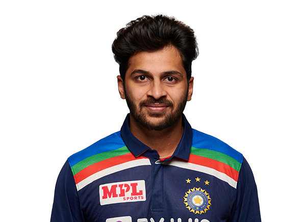 Shardul Thakur player page headshot cutout, 2021 | ESPNcricinfo.com