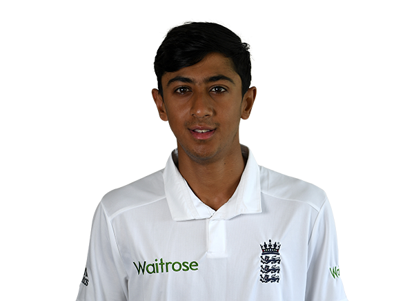 Haseeb Hameed player page headshot cutout, 2021