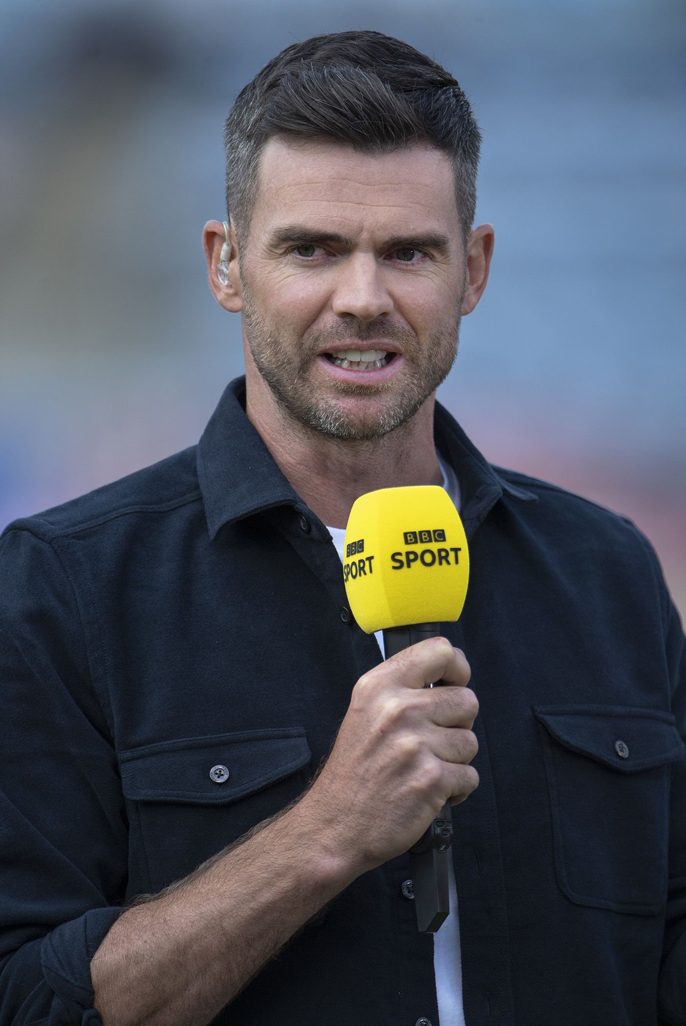 James Anderson working for the BBC as a pundit | ESPNcricinfo.com