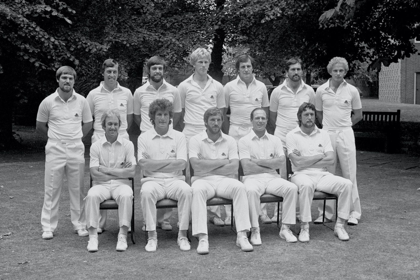 The England squad for the 1981 Ashes
