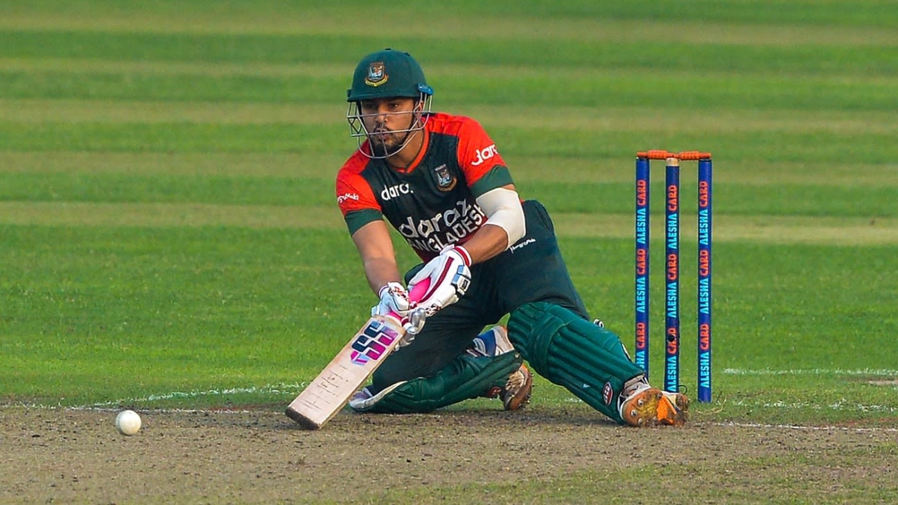 Nurul Hasan replaces Mahmudullah as Bangladesh's T20I captain