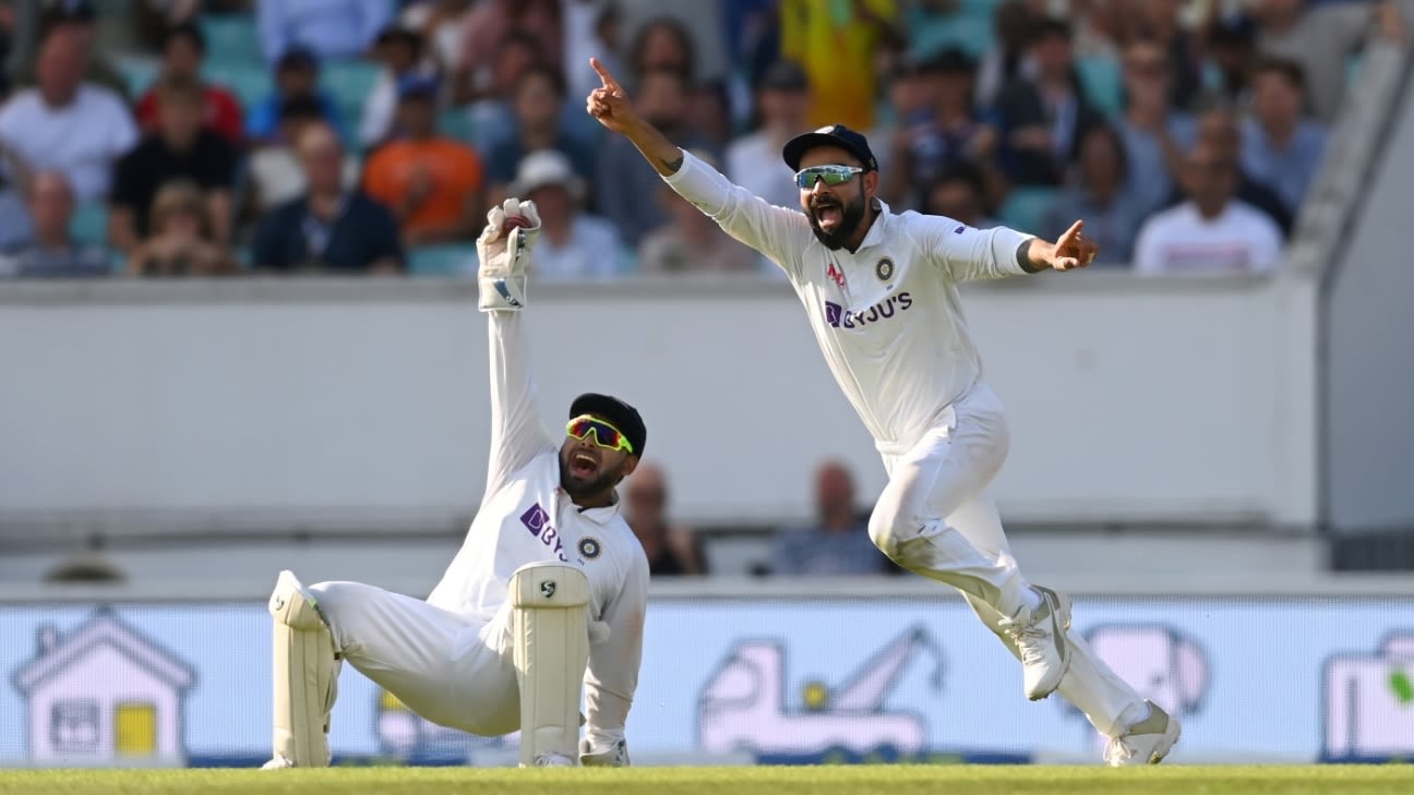 England vs India 4th Test Stats - India's first Test win at The Oval ...