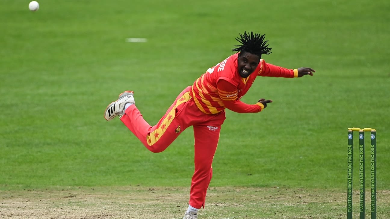 Zimbabwe clinch last-ball thriller after Madhevere hat-trick