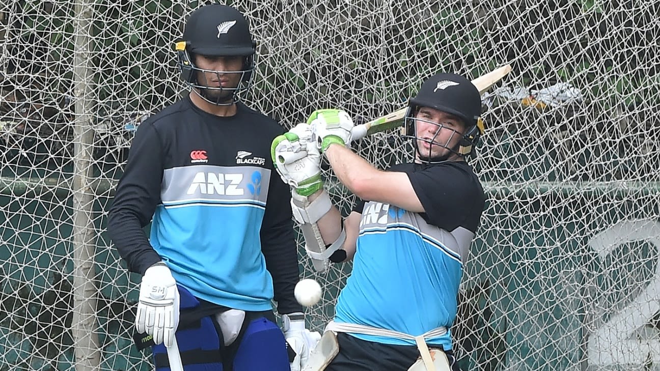 NZ vs Ban 2022 – Tom Latham memimpin, Ajaz Patel tersingkir meski memecahkan rekor 10-for
