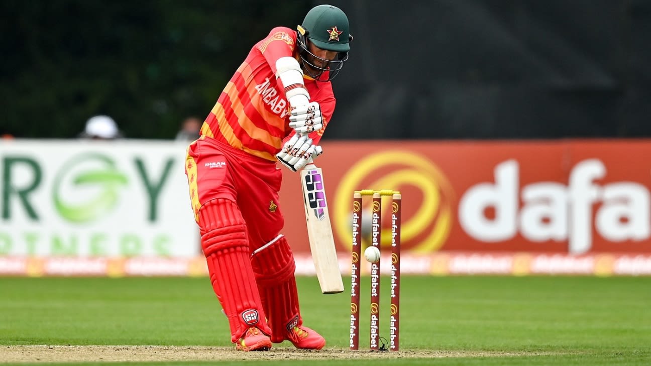 Craig Ervine menjadi kapten Zimbabwe untuk ODI Sri Lanka