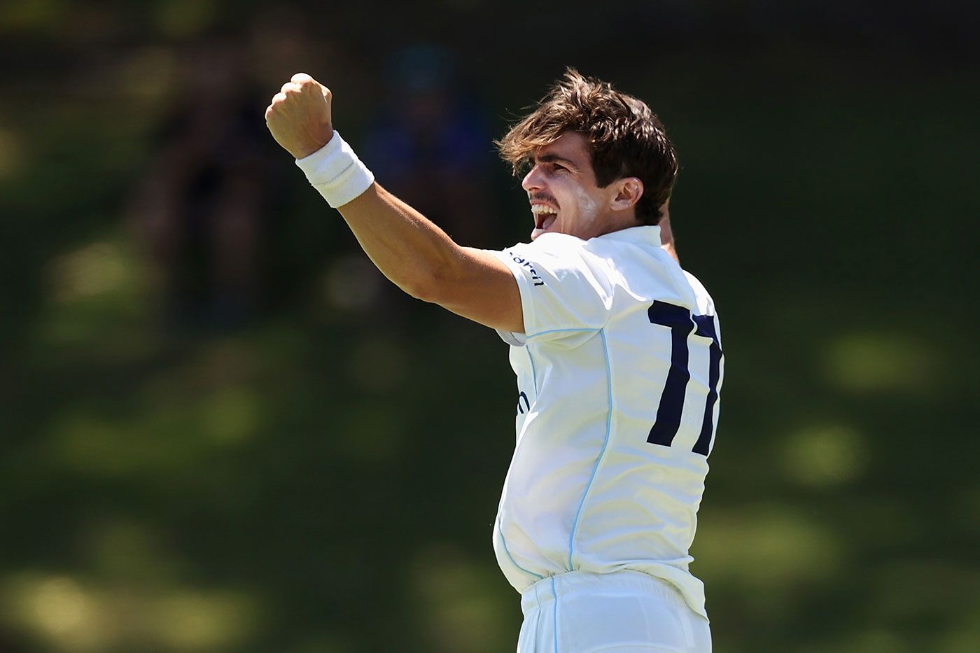 Sean Abbott made big inroads in the first session