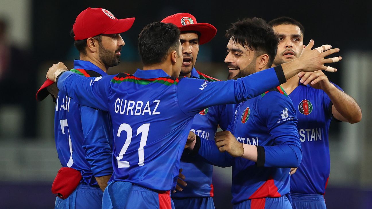Live match blog - Afghanistan vs Namibia 27th Match, Group 2 2021 ...