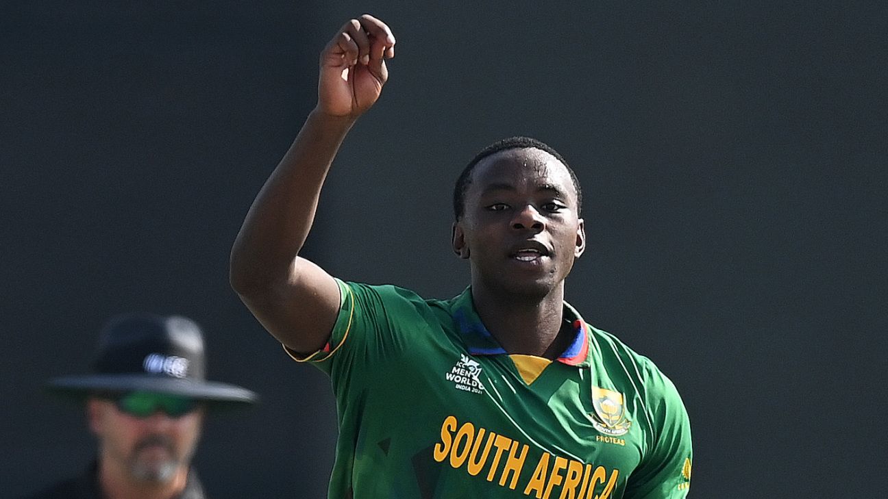 SA vs Ind 2021-22, 1st ODI - Kagiso Rabada withdrawn from South Africa ODI  squad to face India to manage workload | ESPNcricinfo