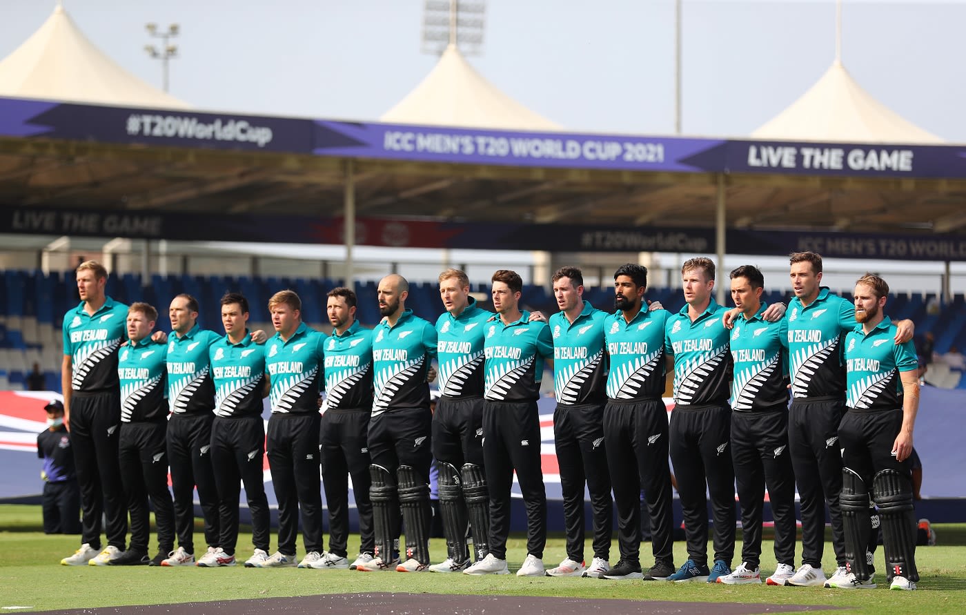 new-zealand-players-line-up-for-the-national-anthem-espncricinfo