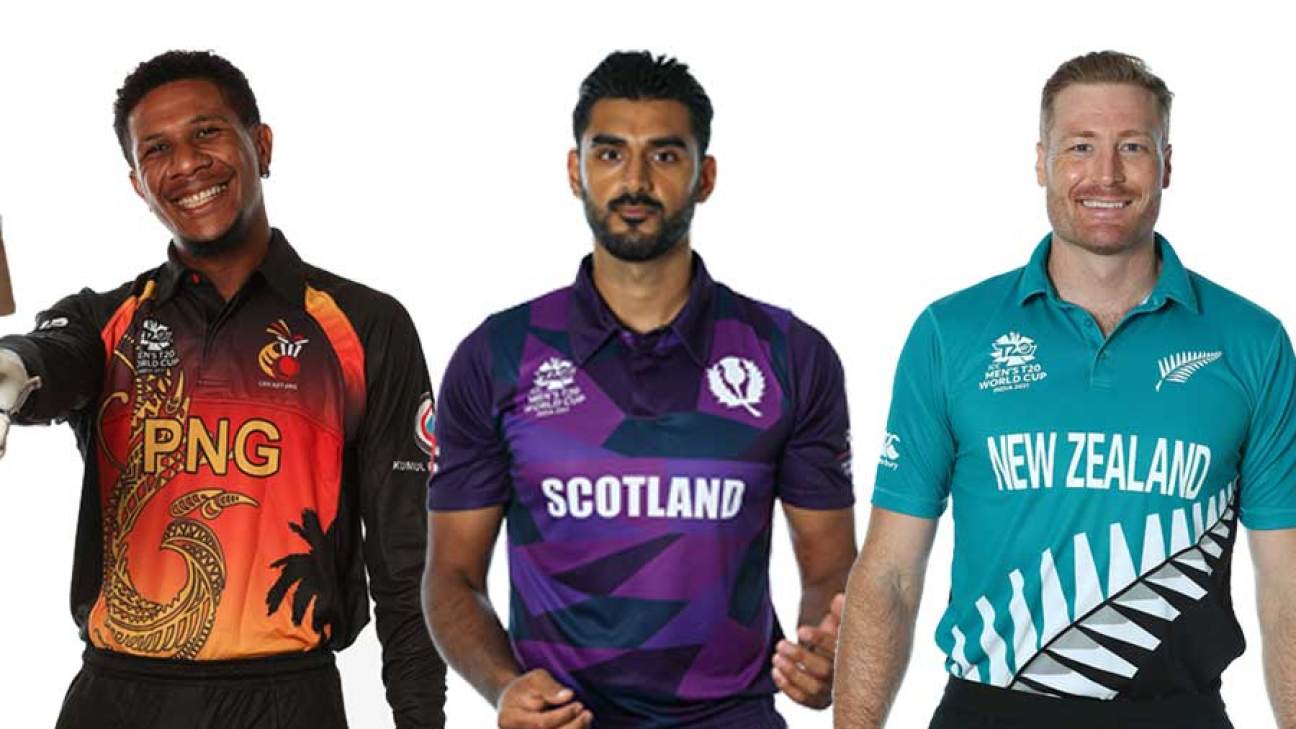 T20 World Cup jerseys revealed so far
