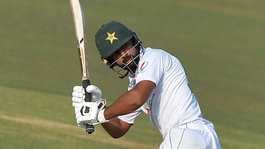 Abdullah Shafique broke into the Pakistan Test side despite very little first-class experience AFP/Getty Images