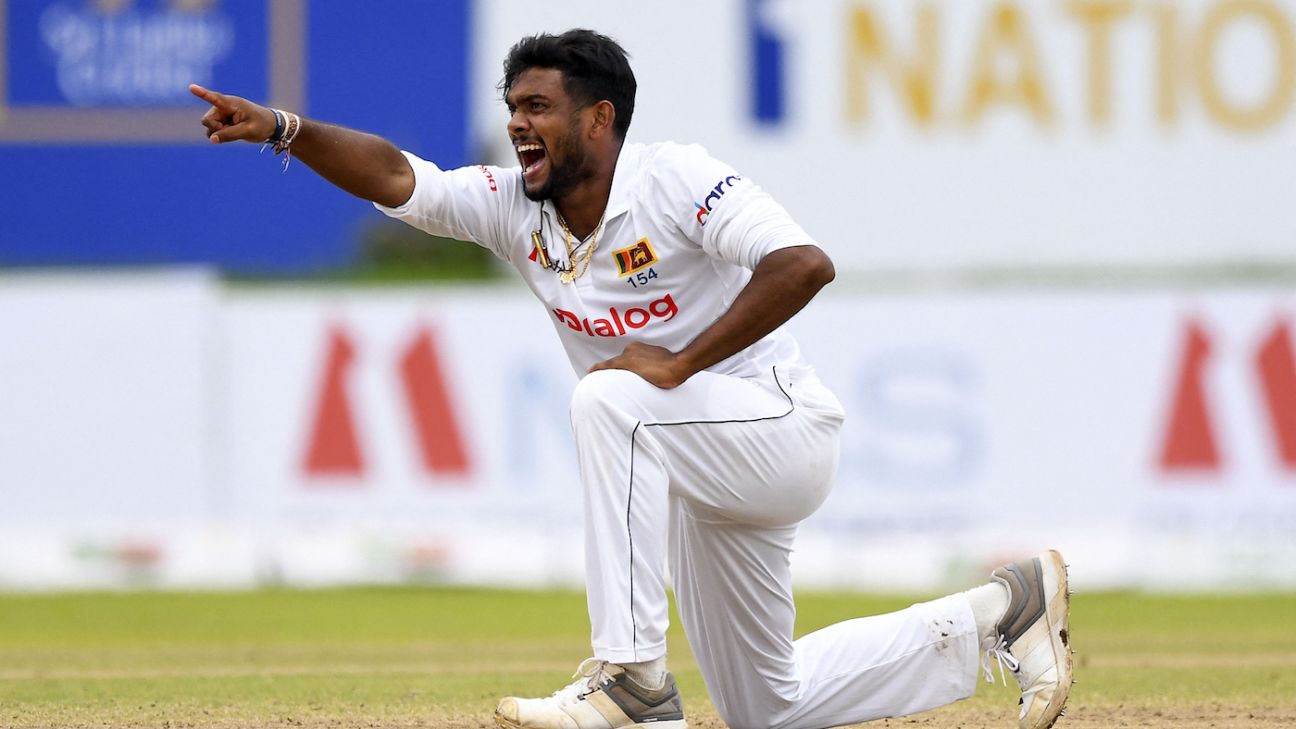 SL Vs WI 2021 2nd Test - Ramesh Mendis And A Tornado Of Wickets ...