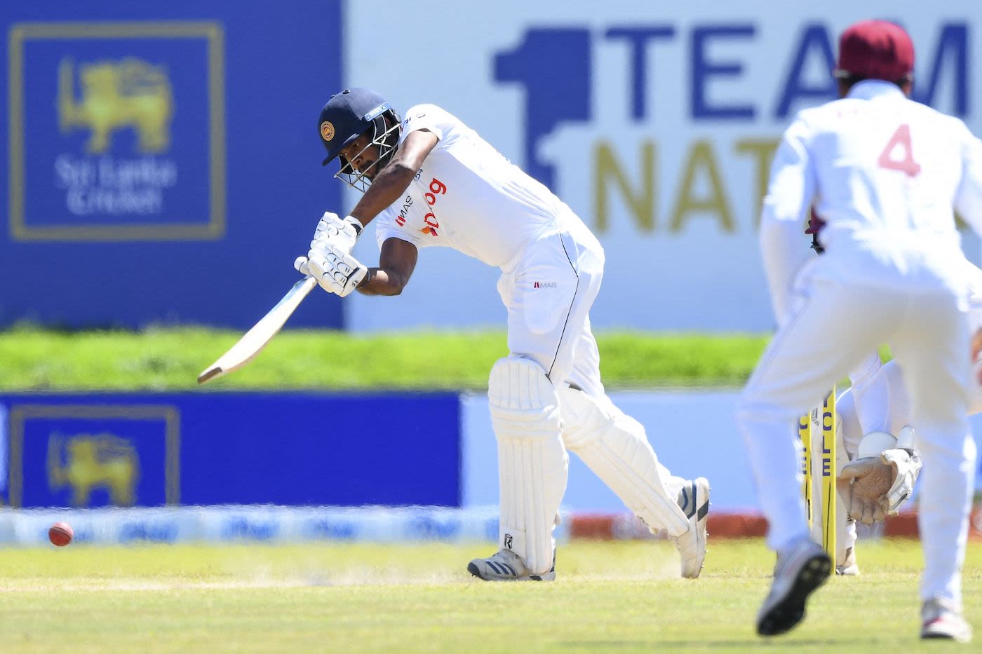 Ramesh Mendis drives down the ground | ESPNcricinfo.com