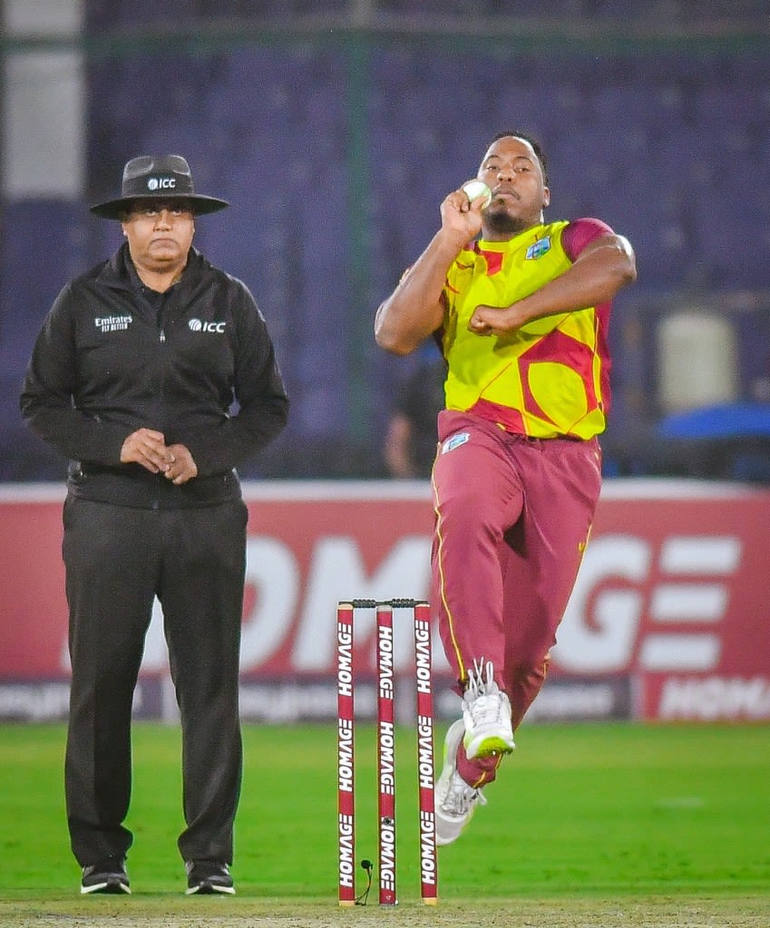 Odean Smith Picked Up Two Wickets | ESPNcricinfo.com