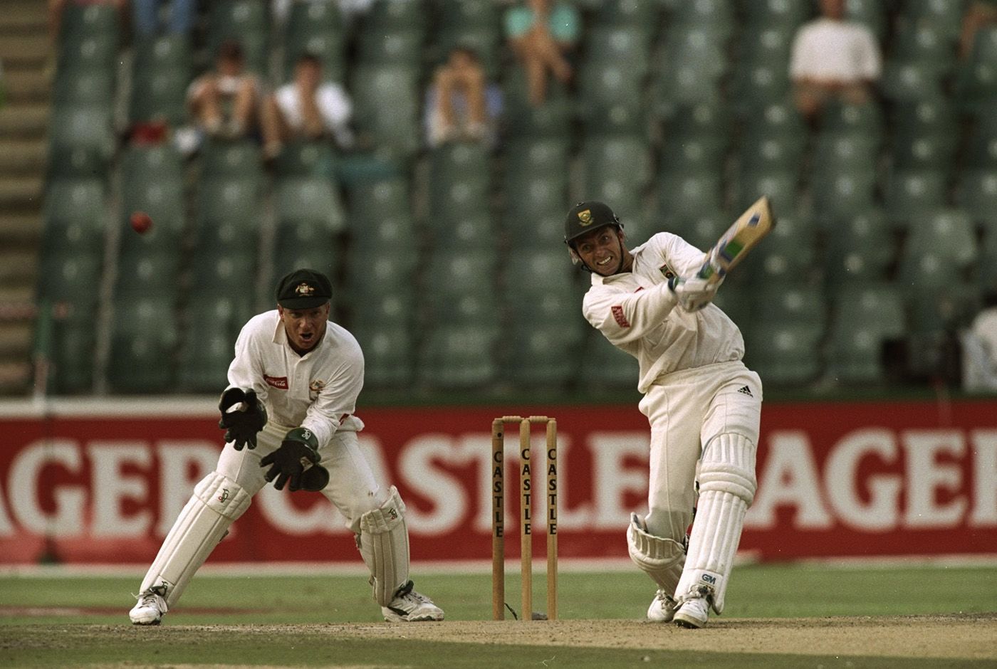 Dave Ritchson Dave Richardson bats | ESPNcricinfo.com