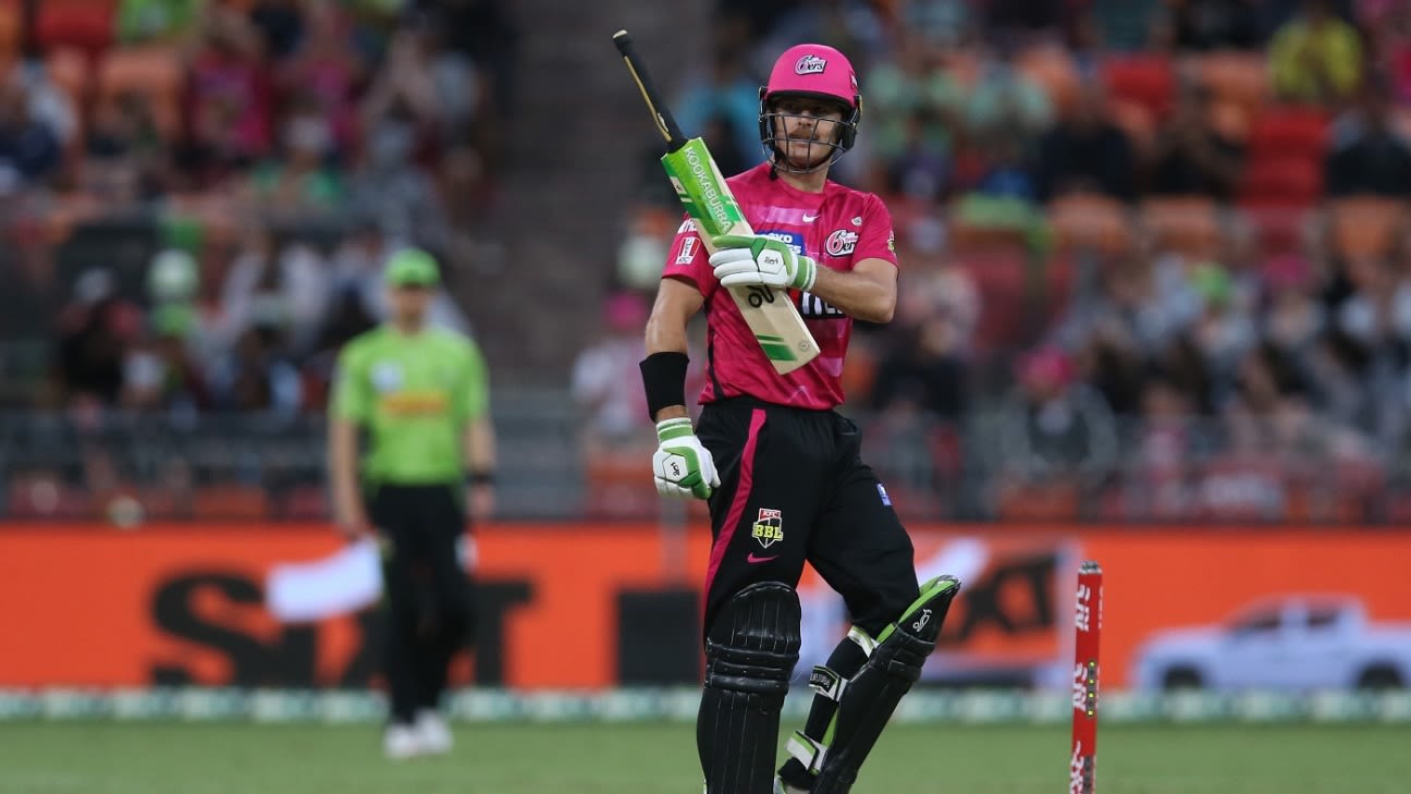 Sixers Beat Thunder Sixers Won By 30 Runs D L Method Sixers Vs Thunder Big Bash League th Match Match Summary Report Espncricinfo Com