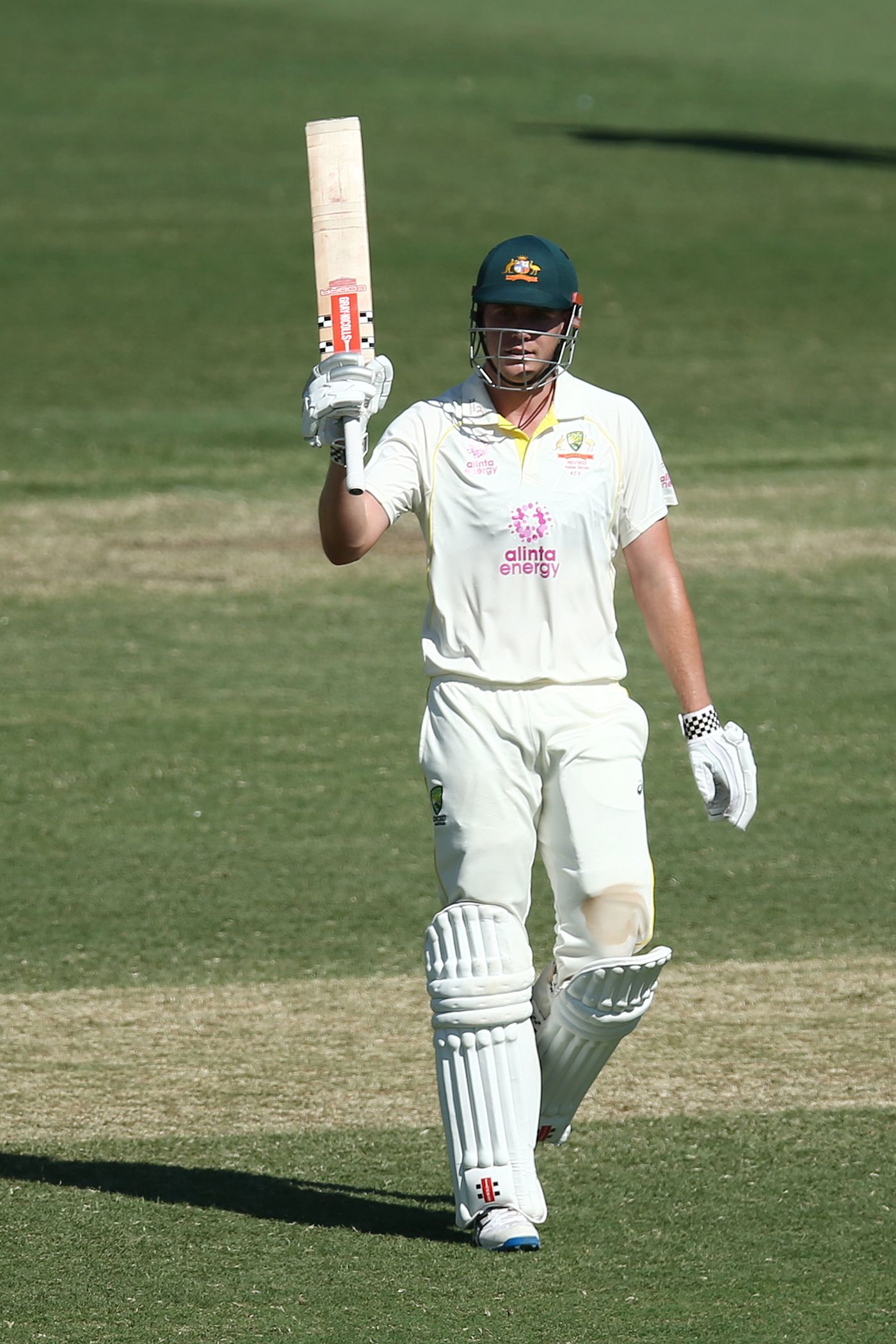 Cameron Green made his first fifty of the series