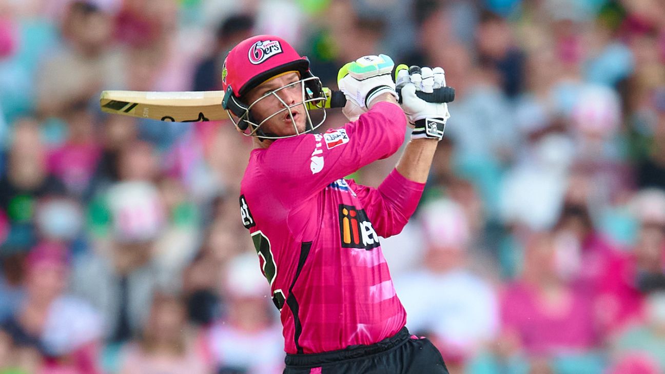 SYDNEY SIXERS 6ERS BBL BIRD #33 ONFIELD PLAYER ISSUE SS SHIRT