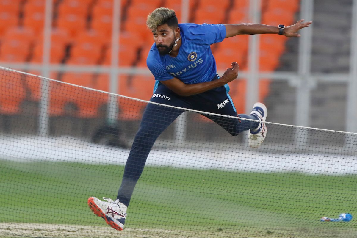 Mohammed Siraj Lets One Fly, When Bowling At The Nets | ESPNcricinfo.com