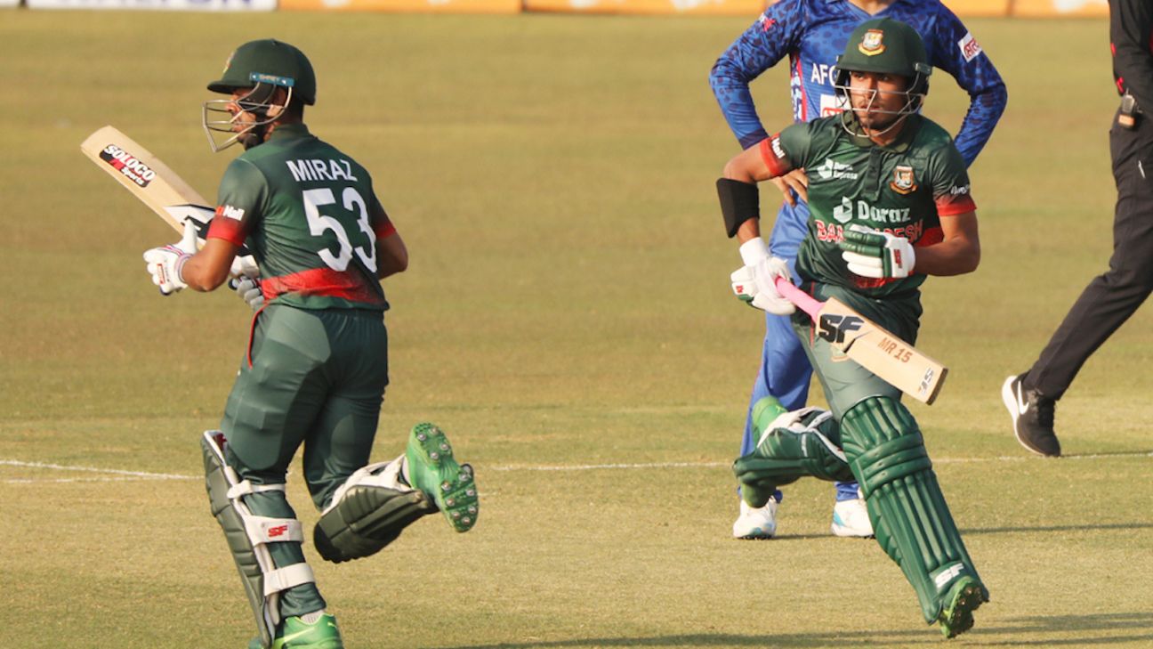 Bangladesh beat Afghanistan Bangladesh won by 4 wickets (with 7 ...