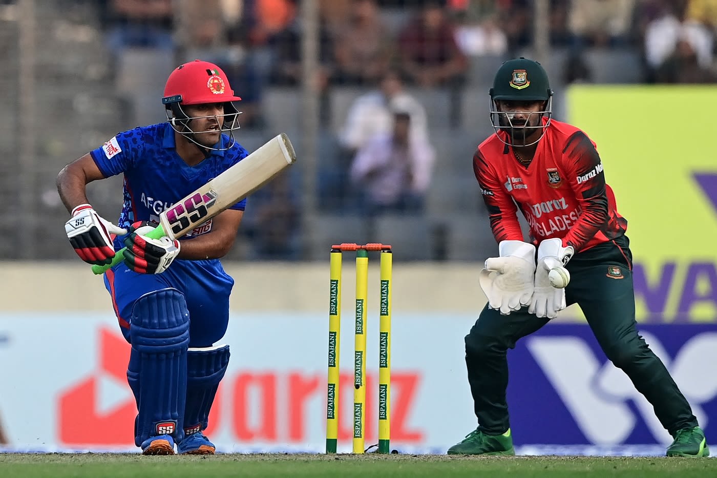 Najibullah Zadran hits one through the off side | ESPNcricinfo.com