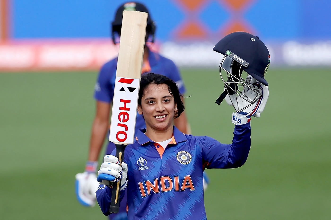 Smriti Mandhana scored her second century against West Indies in World ...