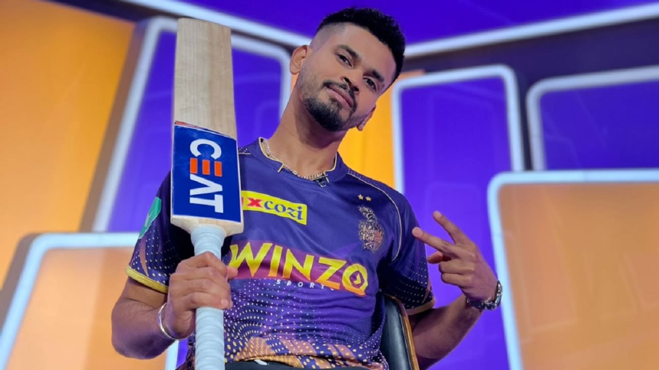 IPL 2022: Nitish Rana sets a new hairstyle trend with purple and  gold-colored streaks depicting KKR