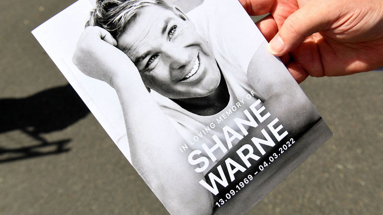 Pemakaman Shane Warne berlangsung di Melbourne