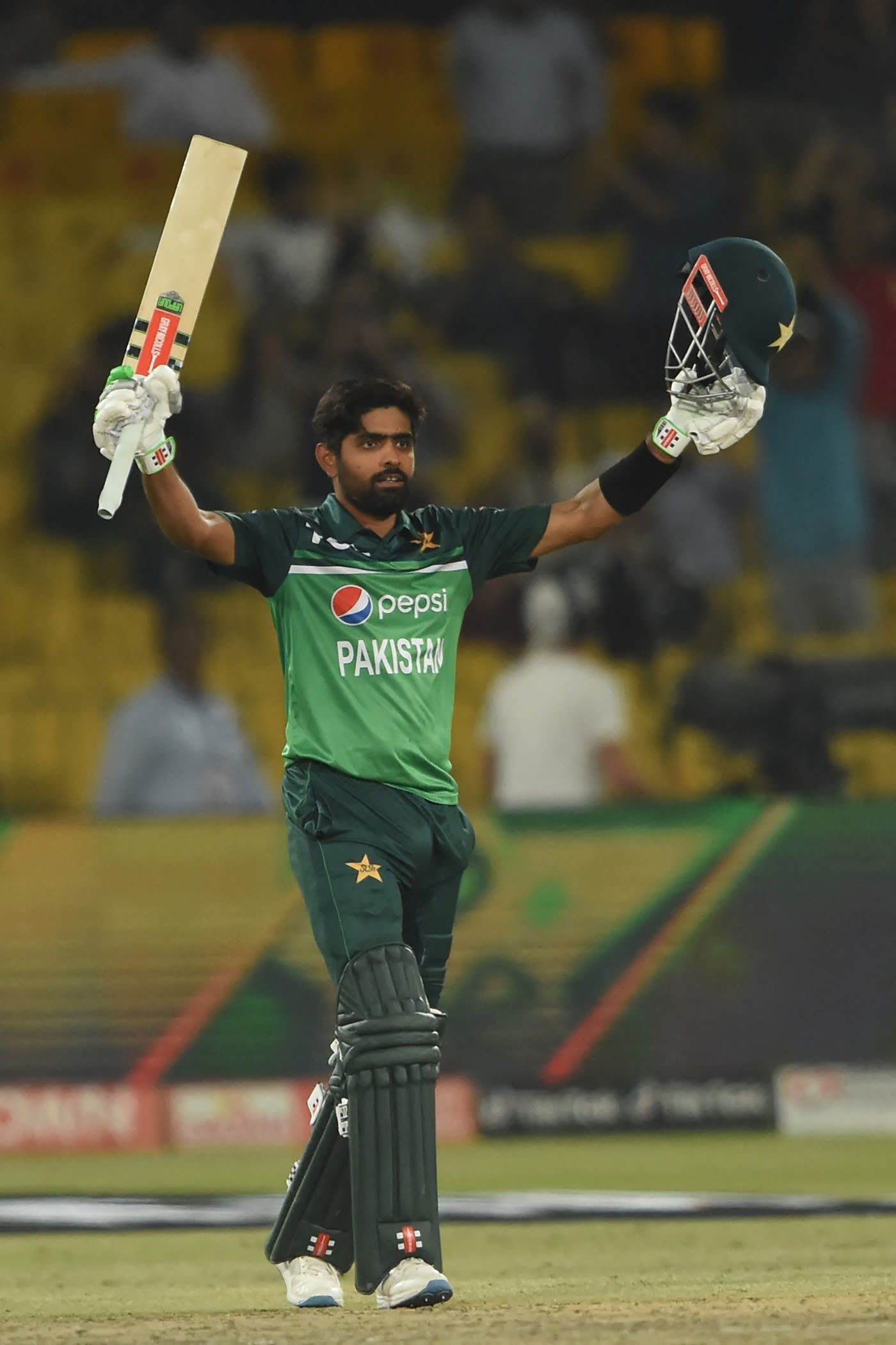 Babar Azam Celebrates His Century ESPNcricinfo