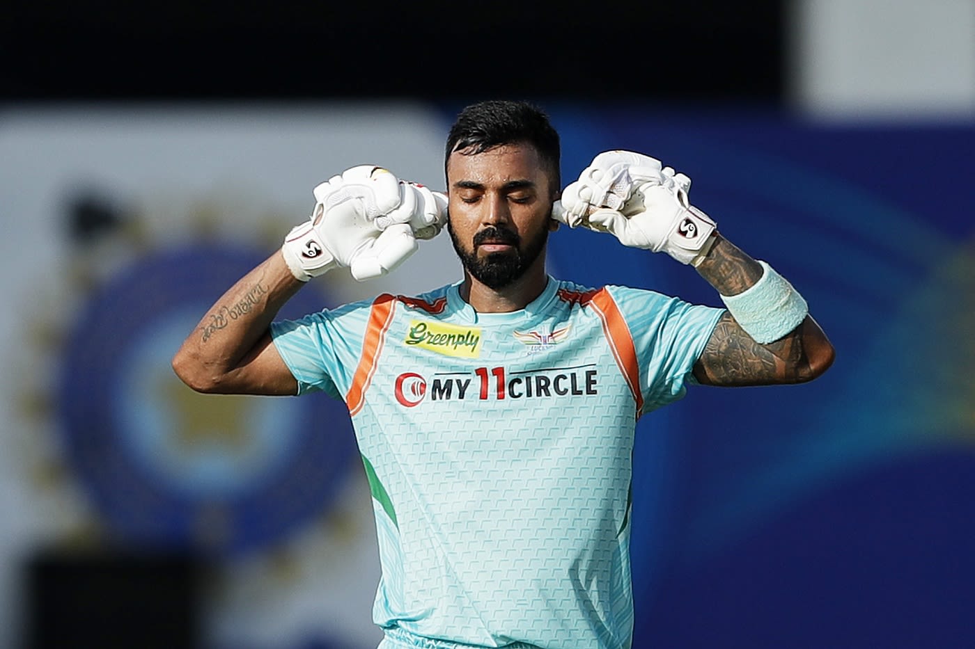 Kl Rahul Celebrated His Hundred In Typical Style Espncricinfo Com